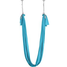 VEVOR Aerial Silk & Yoga Swing, 11 Yards, Aerial Yoga Hammock Kit with 100gsm Nylon Fabric, Full Rigging Hardware & Easy Set-up Guide