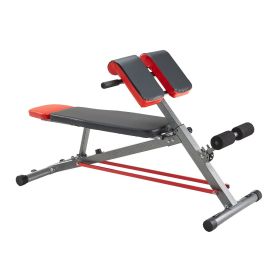 VEVOR Multi-Functional Weight Bench for Full Body Workout, Roman Chair Hyperextension Bench