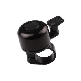 Folding Bike Small Bell Colored Bell Bicycle (Option: Black)