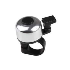 Folding Bike Small Bell Colored Bell Bicycle (Option: White)