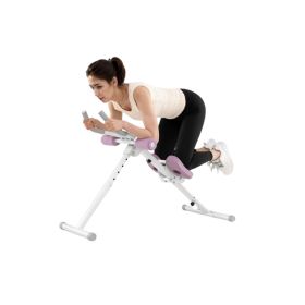 Exercise Equipment Foldable Adjustable Abdominal Trainer (Type: Exercise Machines, Color: White)